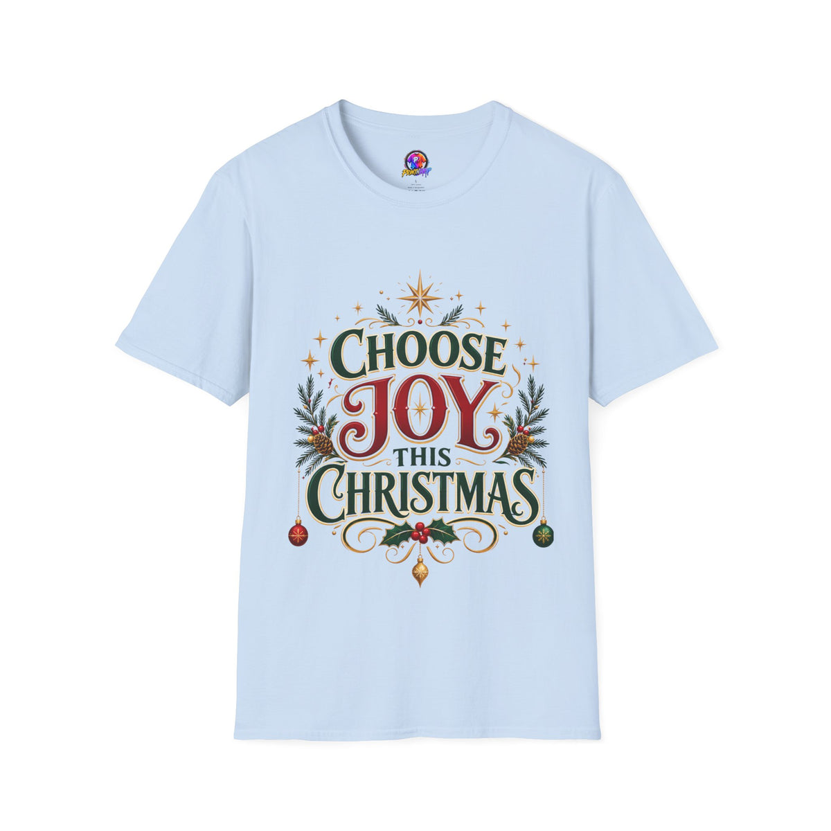 Choose Joy This Christmas T-Shirt — Festive Holiday Graphic Tee