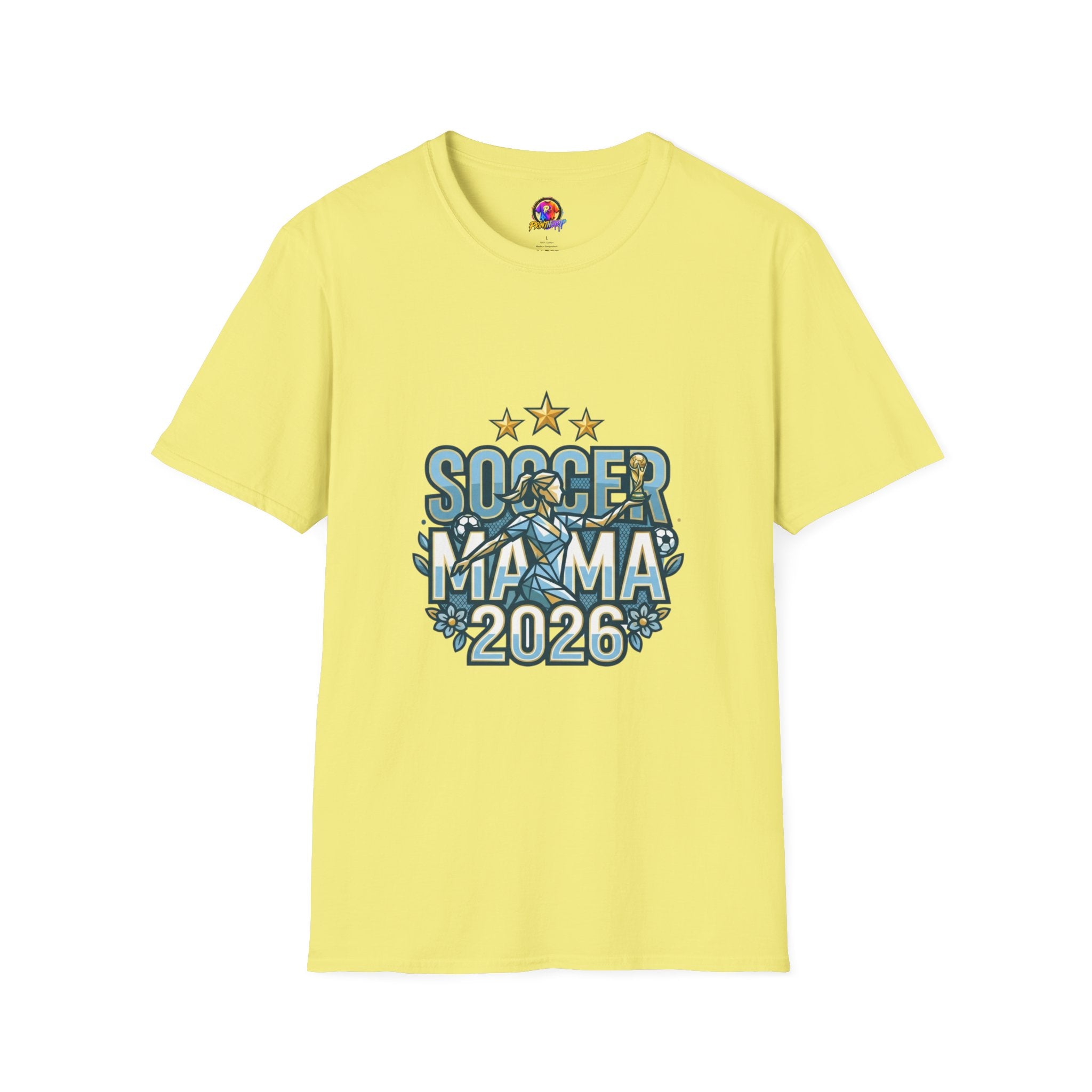 Soccer Mama 2026 T-Shirt — Women's Supporter Mom Tee
