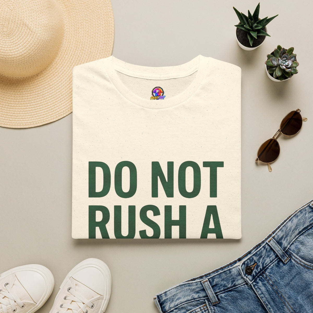 Do Not Rush a Taurus T‑Shirt — Funny Zodiac Astrology Tee