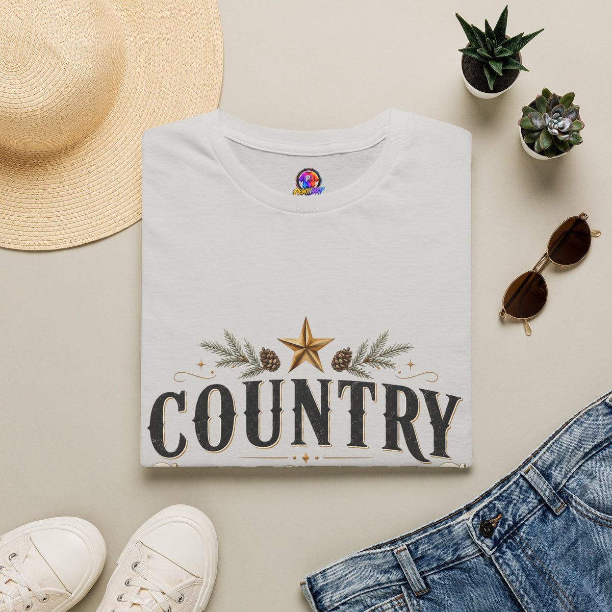 Country Christmas Club T-Shirt