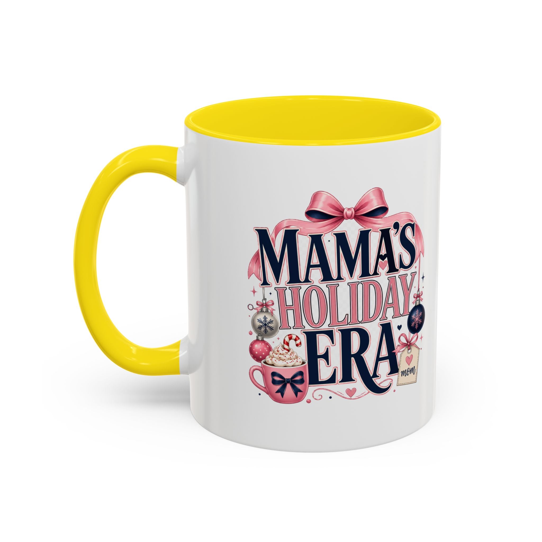 Modern Day Christmas Mama's Holiday Era Coffee Mug – Festive Christmas Mom Gift
