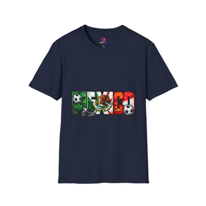 Mexico Soccer T-Shirt — Mexican Flag Football Pride Tee
