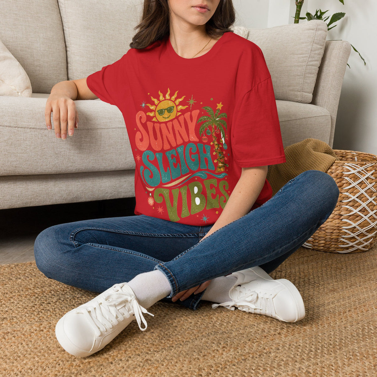 Sunny Sleigh Vibes T-Shirt