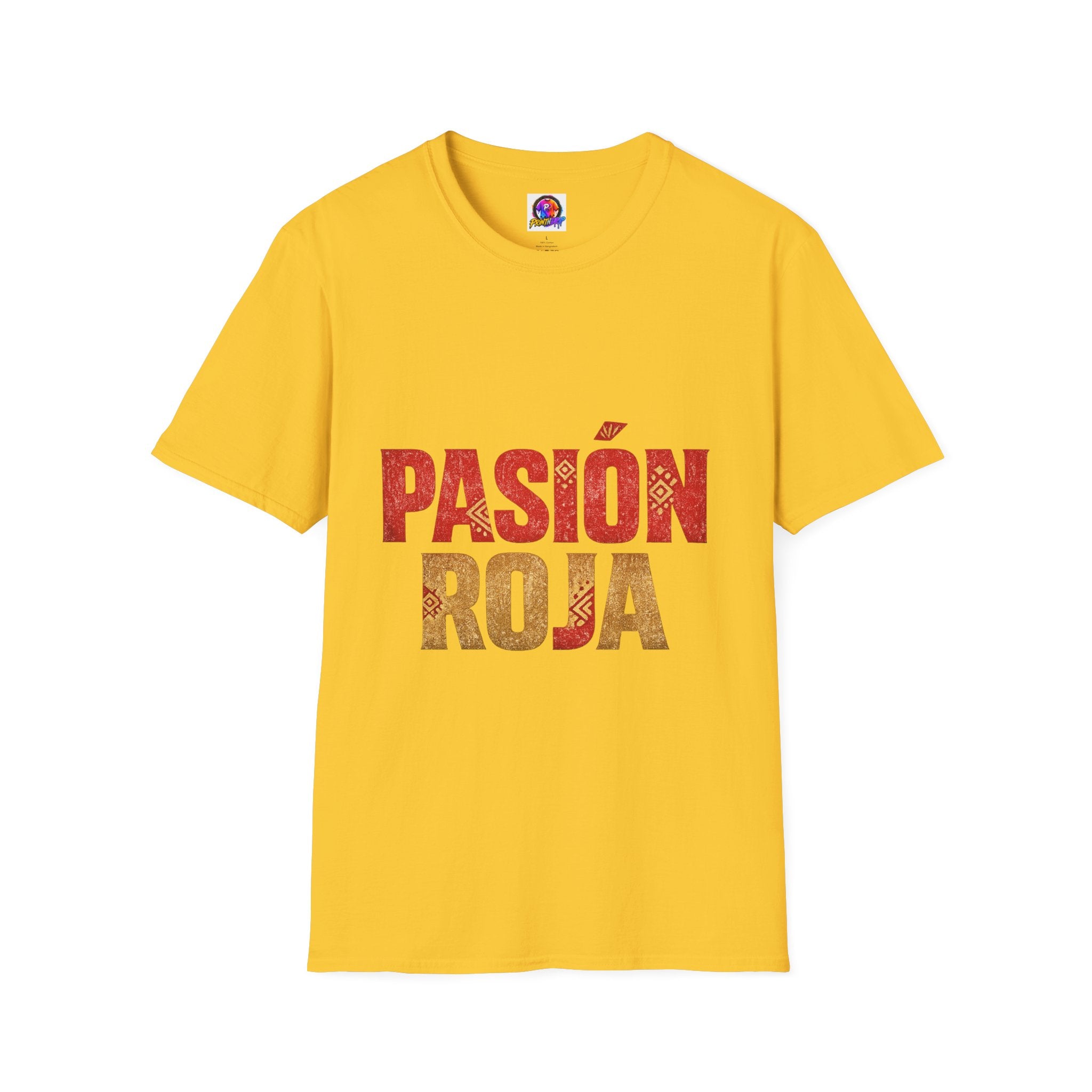 Spain Pasión Roja T-Shirt — Bold Spanish Pride Graphic Tee