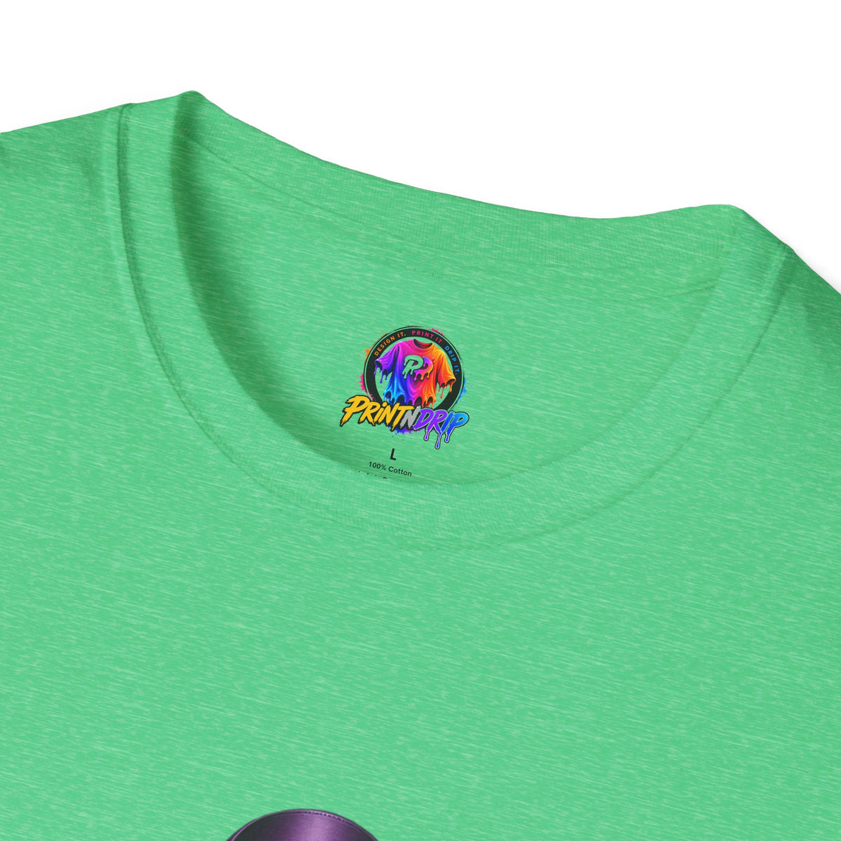 Worthy of Peace Purple Ribbon Domestic Violence  Awareness T-Shirt