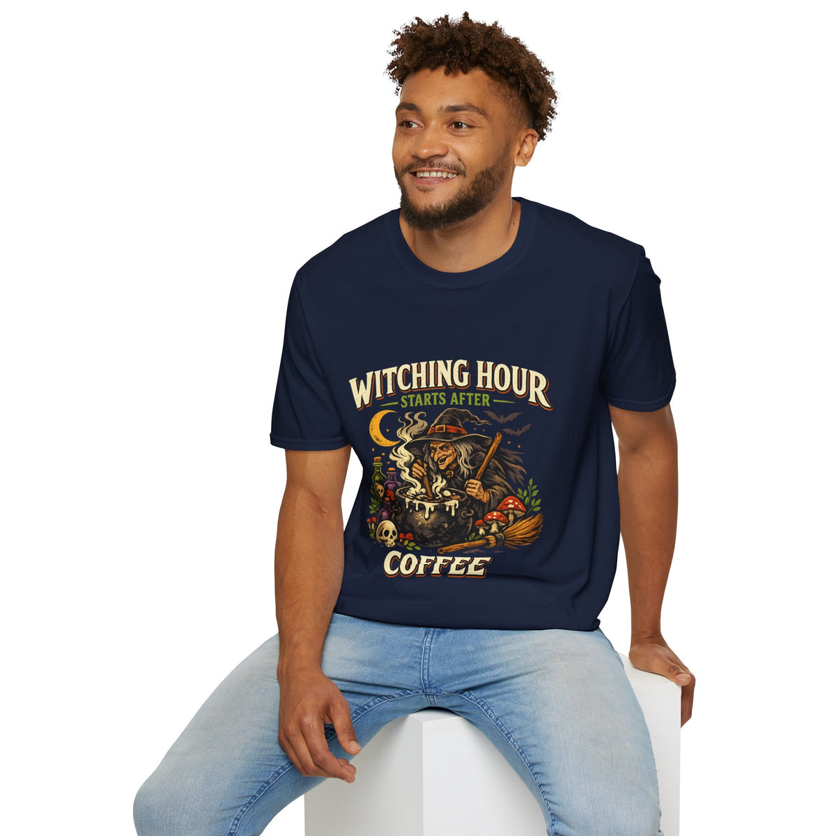 Halloween Witching Hour Unisex Softstyle T-Shirt