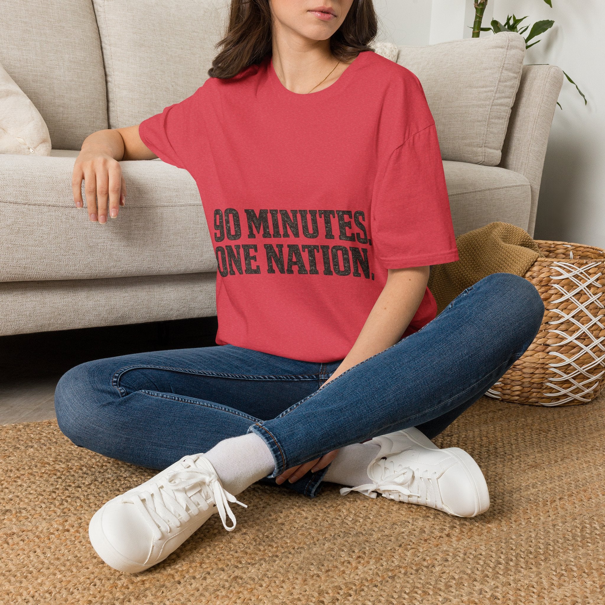 FIFA World Cup 2026 90 Minutes. One Nation. T-Shirt — Patriotic Soccer/Fans Tee