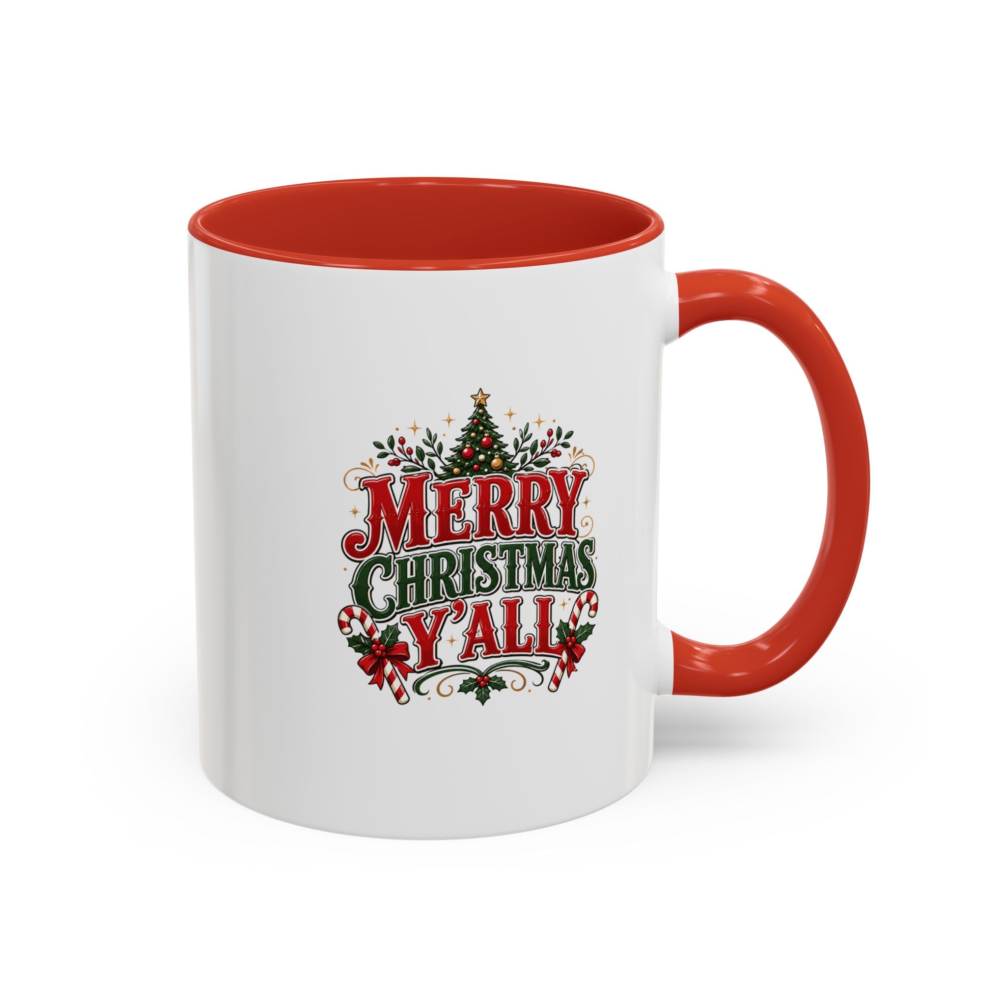 Accent Coffee Mug Merry Christmas