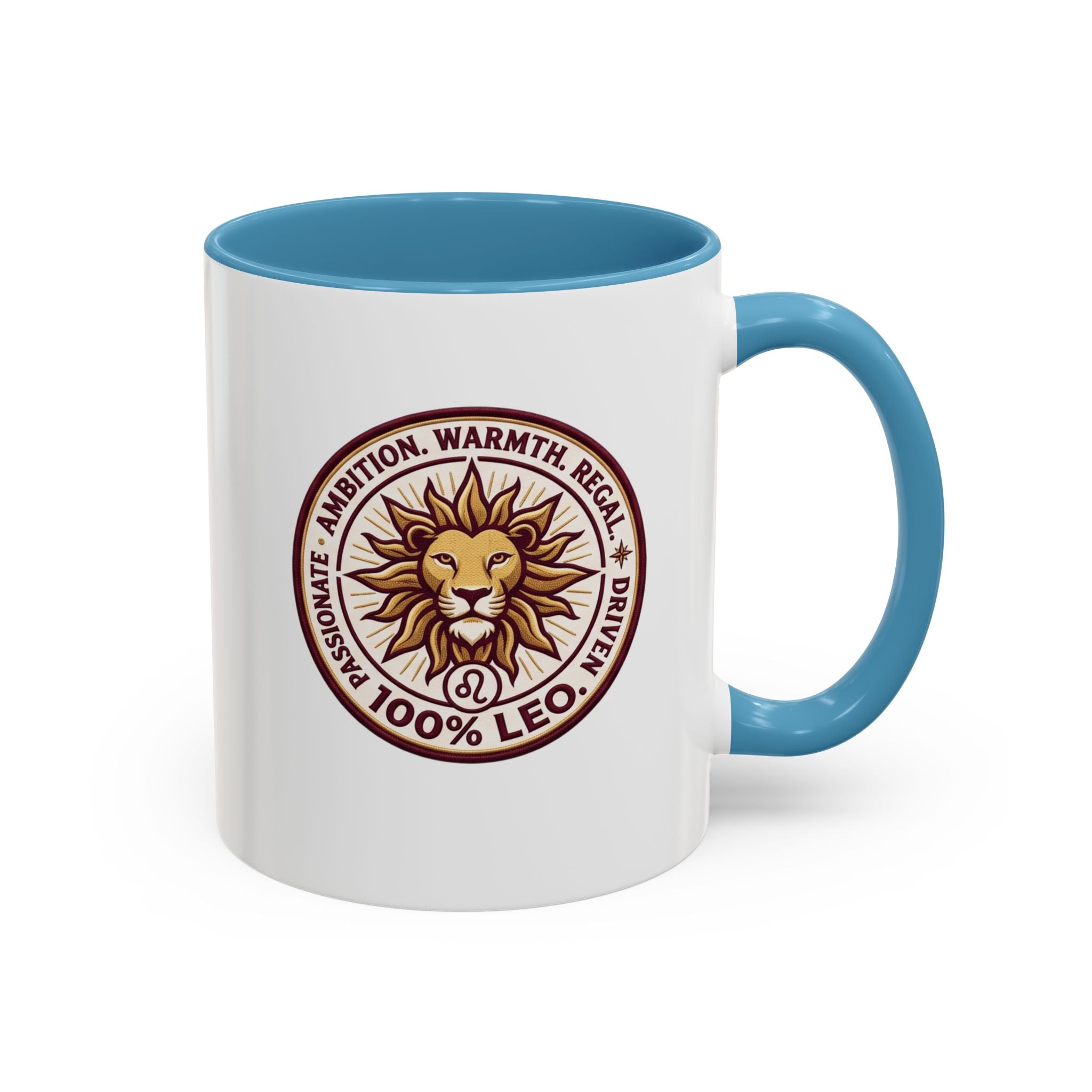Leo Zodiac Coffee Mug — 100% Leo Lion Horoscope Gift