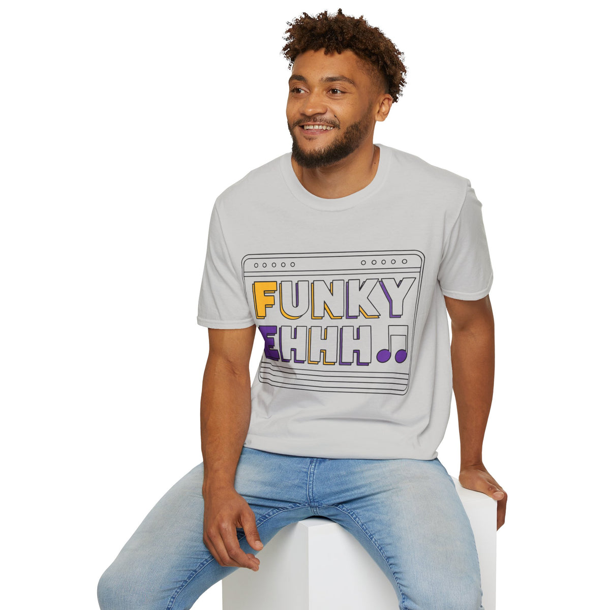 Funky Retro Graphic T‑Shirt — 'FUNKY' Colorblock 70s Vibe Tee - Trending Now - August 2026