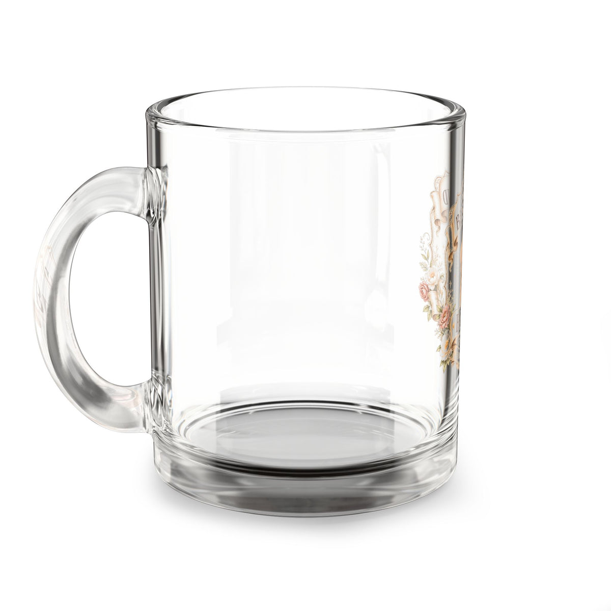 Milo Bailey Dog Dad Mom Glass Mug, 10oz