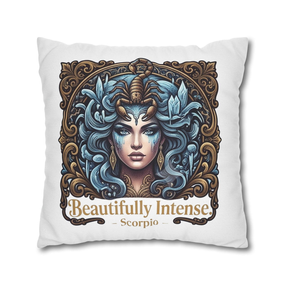 Scorpio 'Beautifully Intense' Decorative Pillowcase
