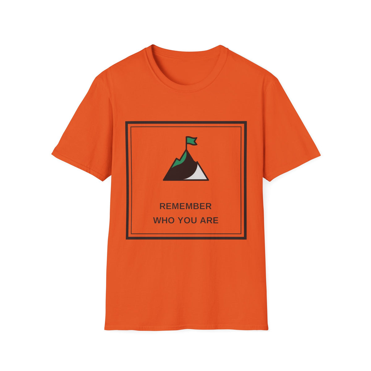 T‑Shirt — 'Remember Who You Are' Mountain Peak Graphic Tee - Trending Now - August 2026