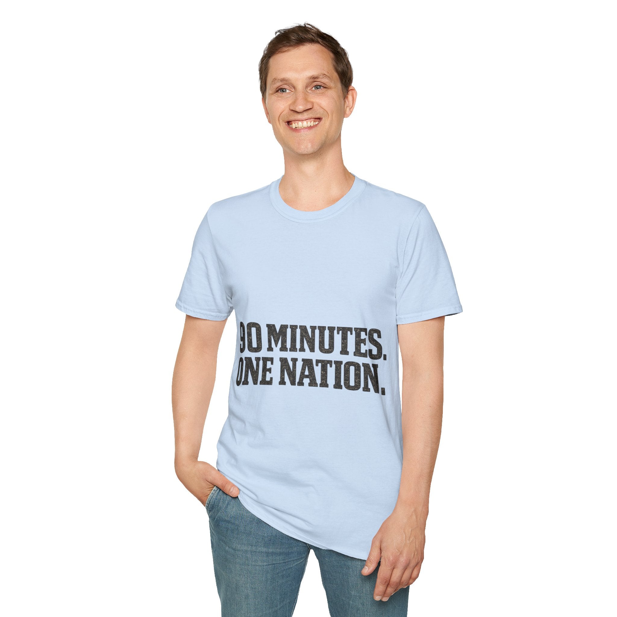FIFA World Cup 2026 90 Minutes. One Nation. T-Shirt — Patriotic Soccer/Fans Tee