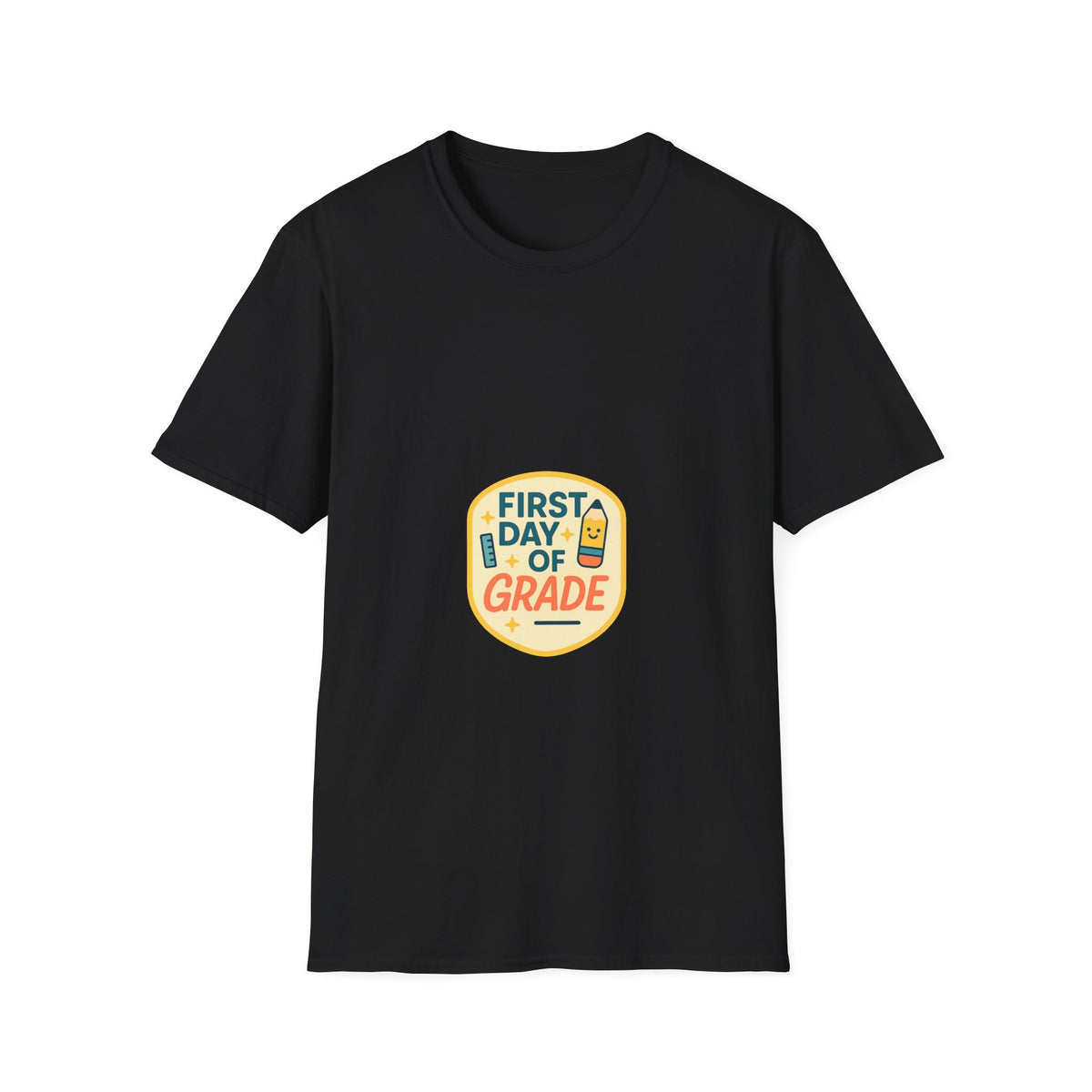 "First Day Of Grade" Customizable School Tee | Back to School Graphic T-Shirt - Trending Now - September 2026
