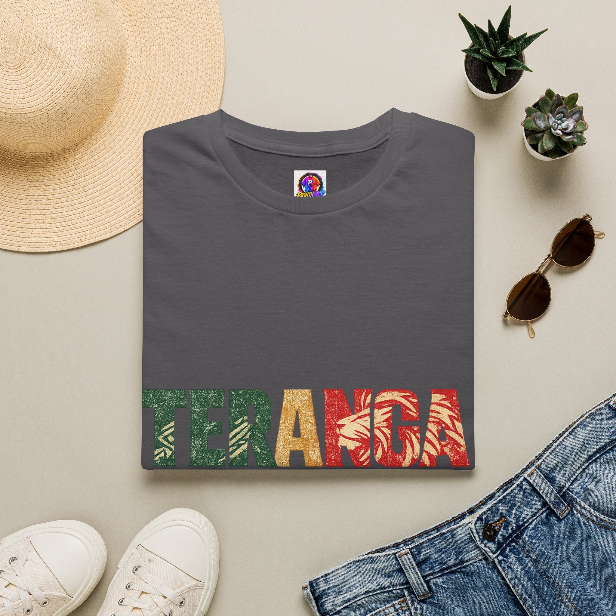 Senegal Teranga Pride T-Shirt — Senegalese Culture Floral Graphic Tee