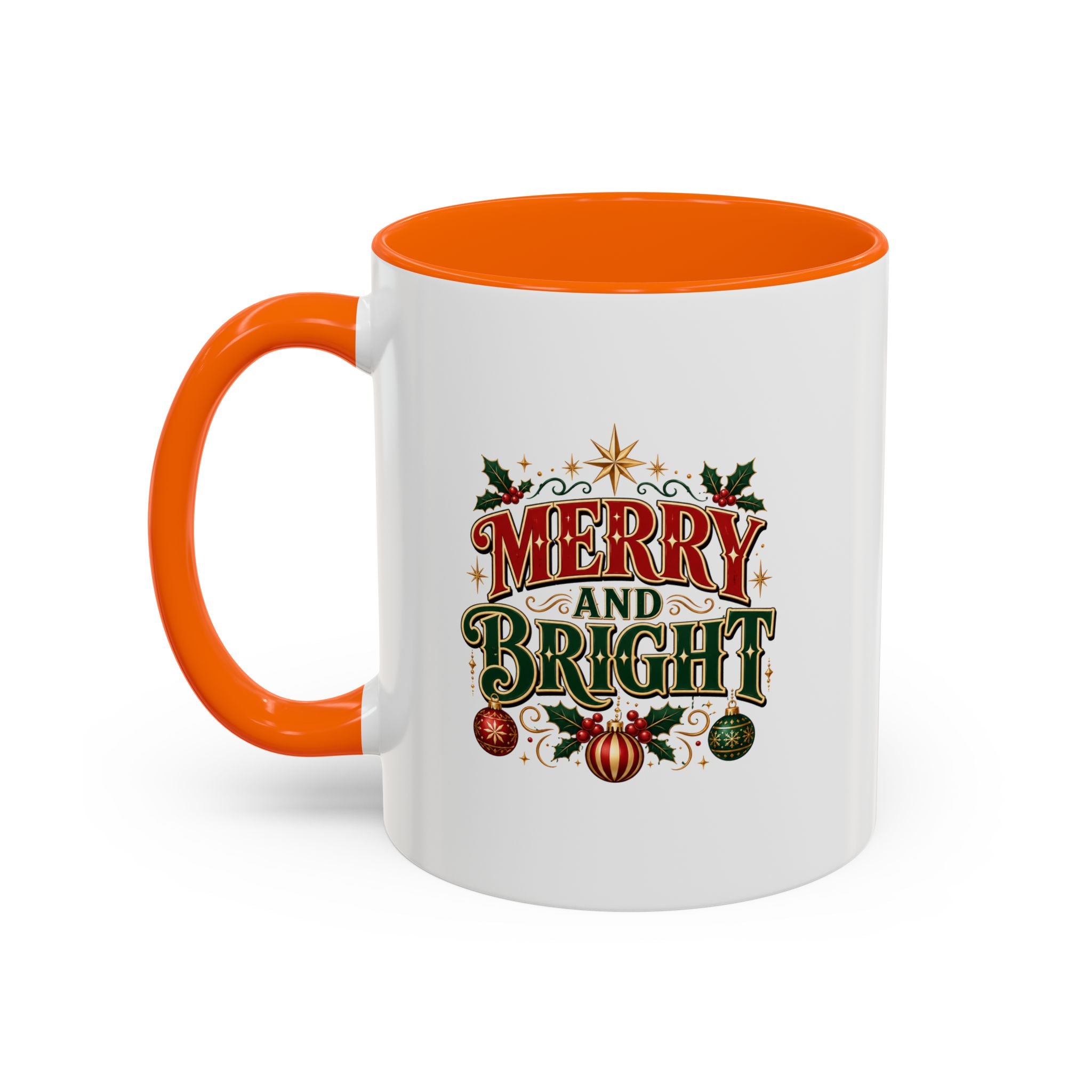 Accent Coffee Mug Merry Bright
