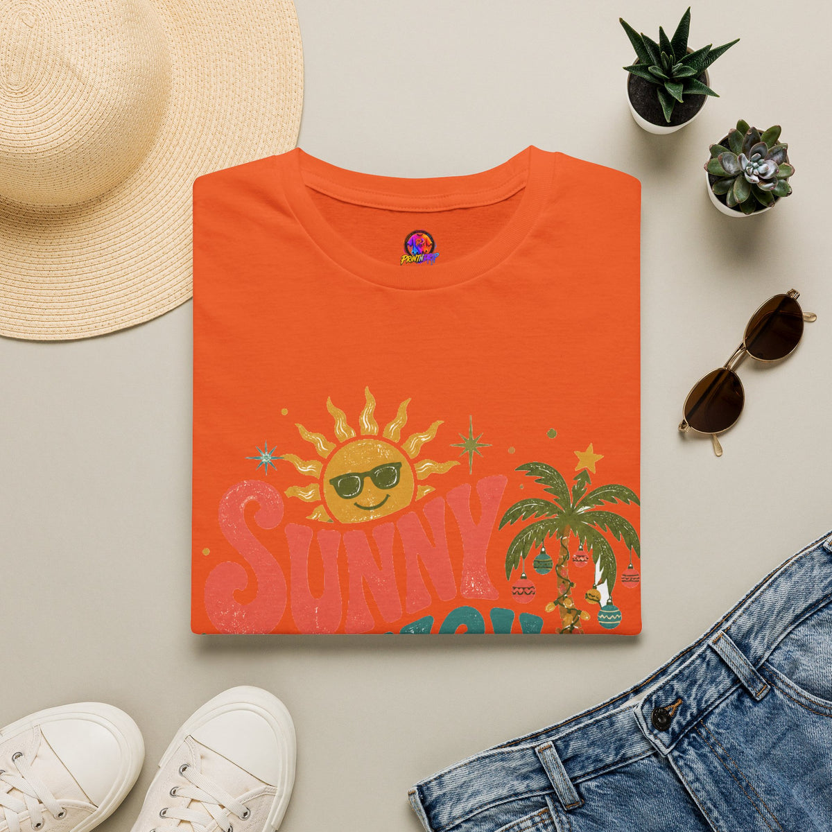 Sunny Sleigh Vibes T-Shirt