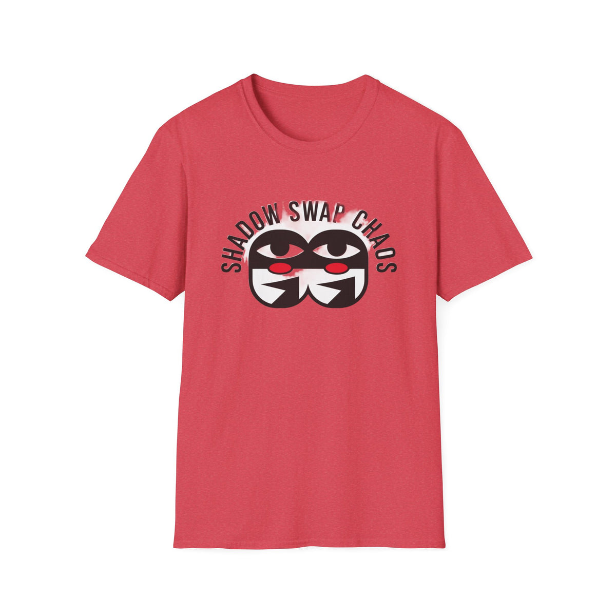 Shadow Swap Chaos T-Shirt — Graphic Anime Mask Tee - Trending Now - August 2026