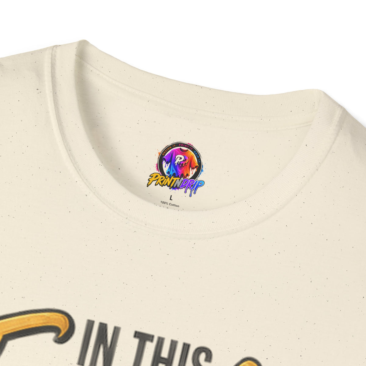 Childhood Cancer Awareness T-Shirt — "In This Family No One Fights Alone"