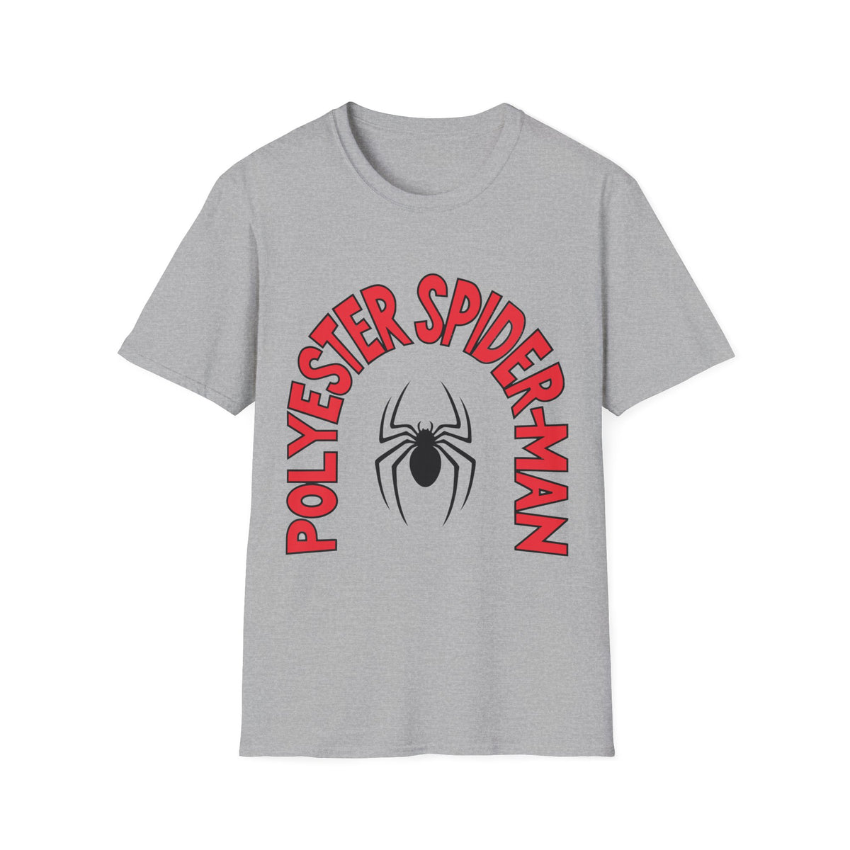 Spider Graphic T-Shirt — "Polyester Spiderman" Retro Spider Logo Tee - Trending Now - August 2026