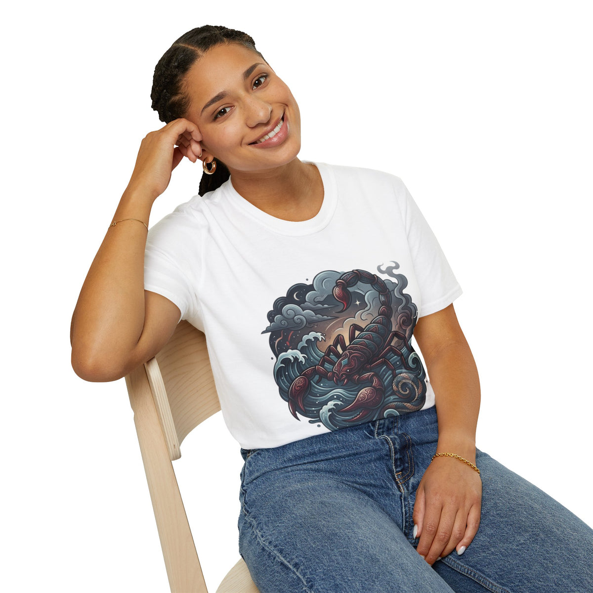 Scorpion Wave Unisex Softstyle T-Shirt
