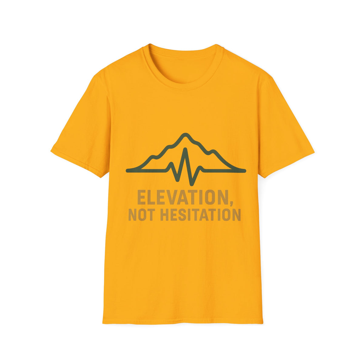 Elevation Not Hesitation Mountain T-Shirt — Adventure Outdoors Tee - Trending Now - September 2026