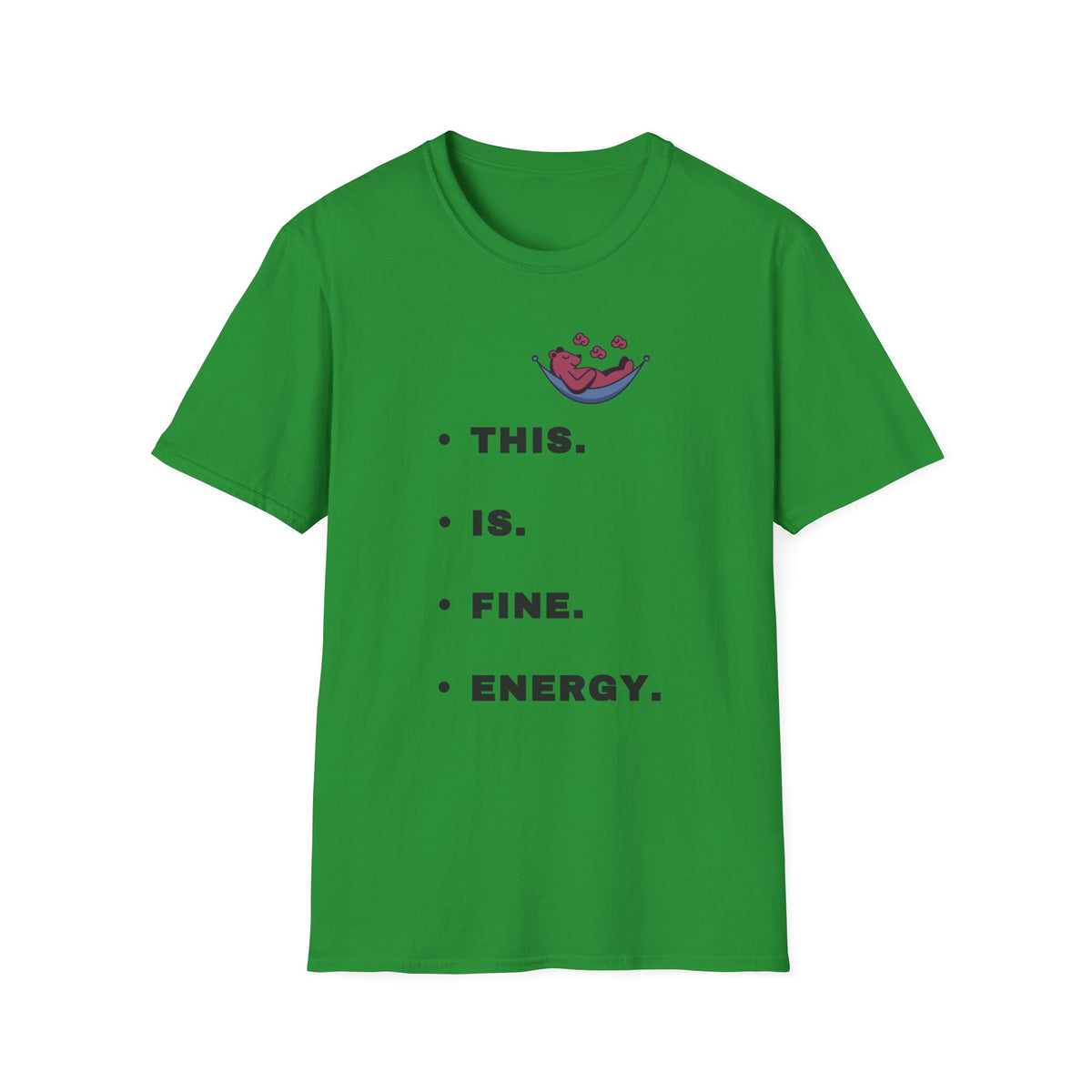 T‑Shirt — “This. Is. Fine.” Comic Dog in Burning Room Funny Graphic Tee - Trending Now - September 2026