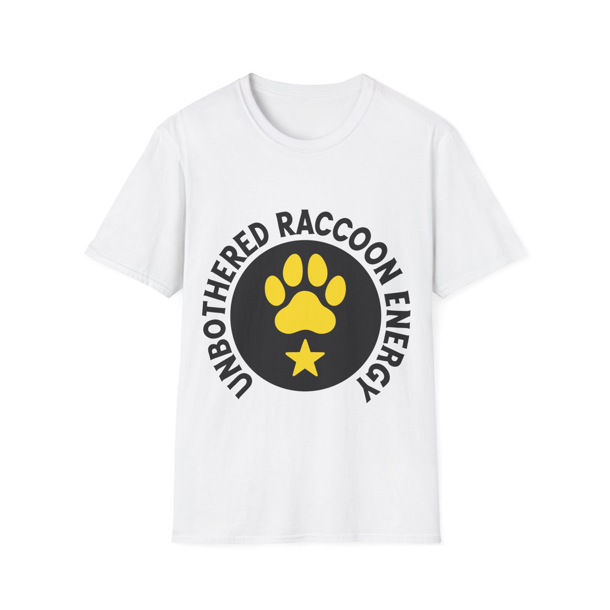 Unbothered Raccoon Energy T-Shirt — Paw Print Graphic Tee- Trending Now - September 2026