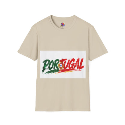 Portugal Flag Script T-Shirt — Portuguese Pride Tee