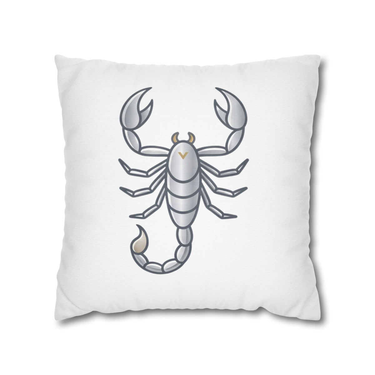Scorpio Scorpion Pillowcase — Zodiac Decorative Throw Pillow