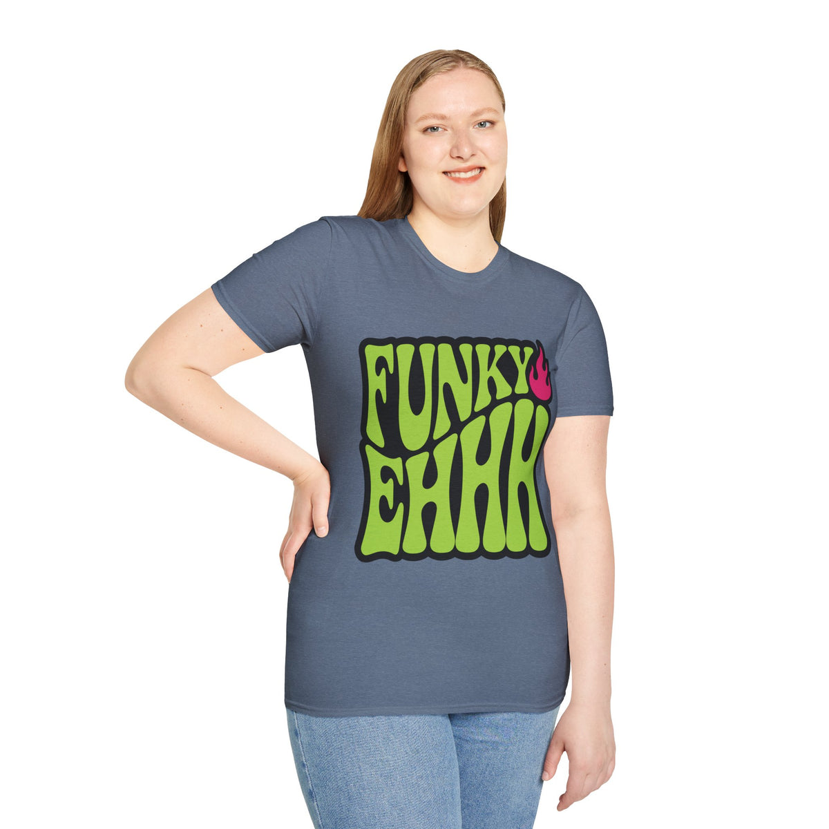Funky Chili T-Shirt — Retro Psychedelic Green Flame Graphic Tee - Trending Now - August 2026