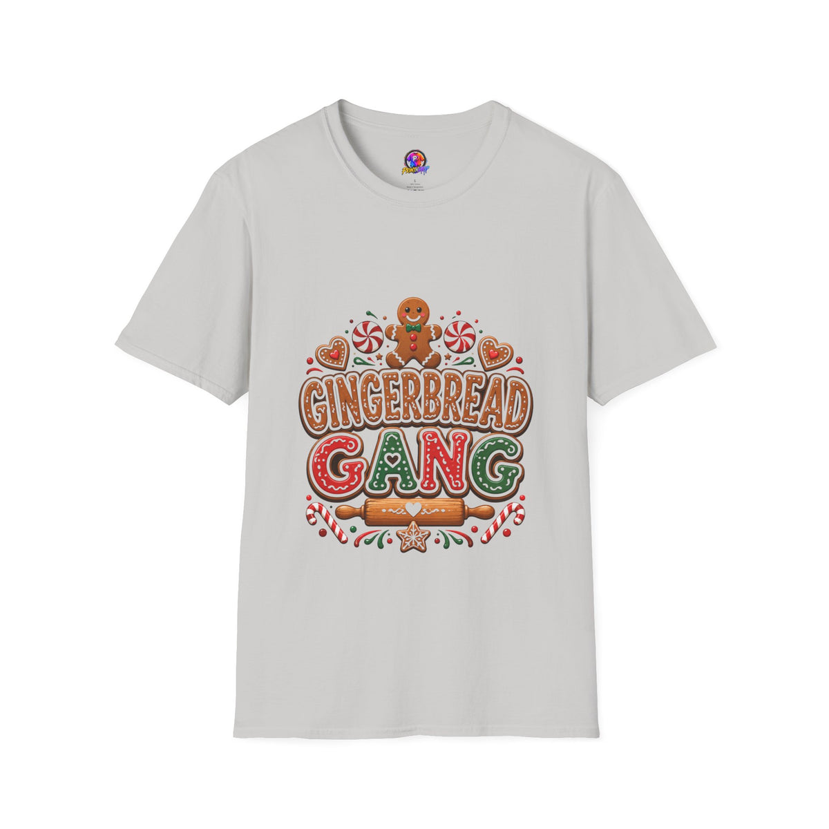 Gingerbread Gang T-Shirt — Cute Holiday Cookie Graphic Tee