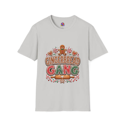 Gingerbread Gang T-Shirt — Cute Holiday Cookie Graphic Tee