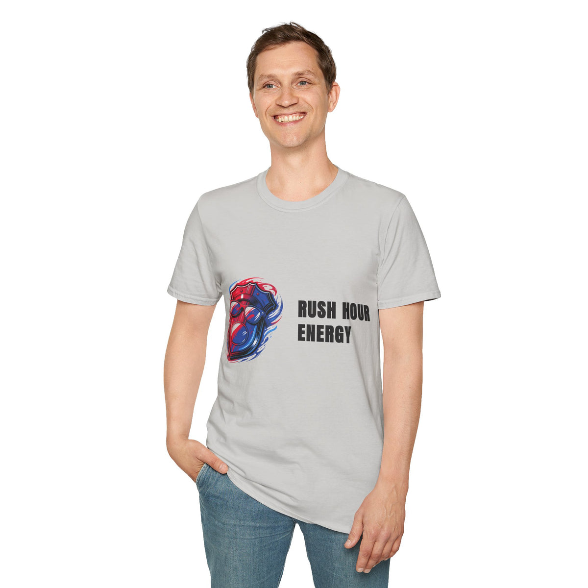 Rush Hour Energy T-Shirt — Retro Racing Skull Graphic Tee - Trending Now - September 2026