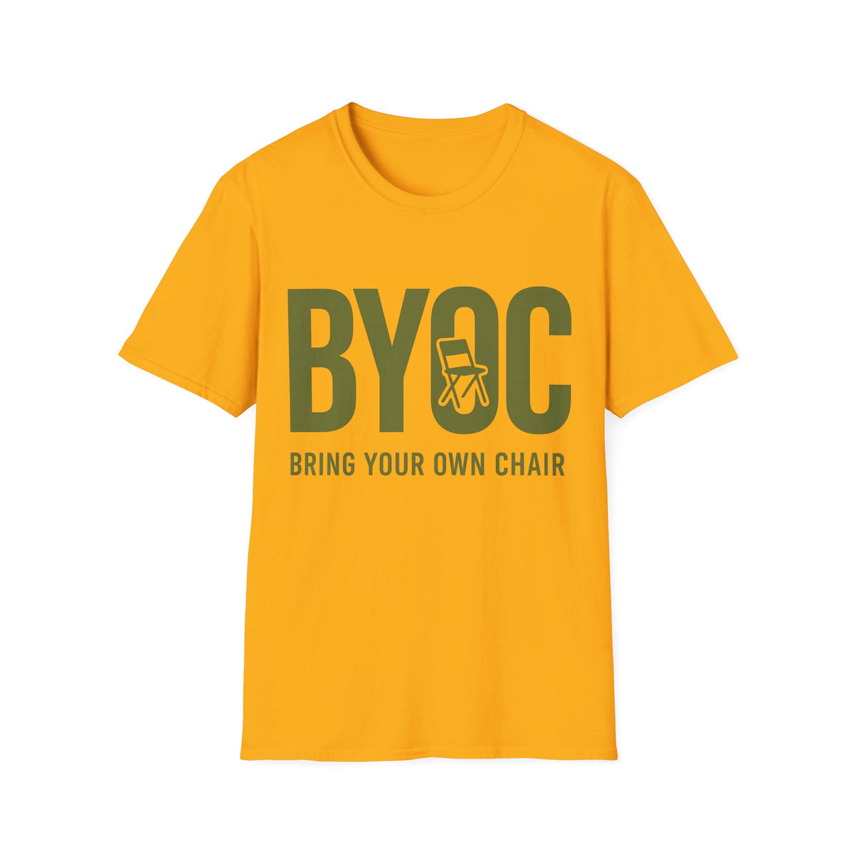 BYOC T-Shirt — Bold Minimalist Text Tee (Bring Your Own Coffee) - Trending Now - August 2026
