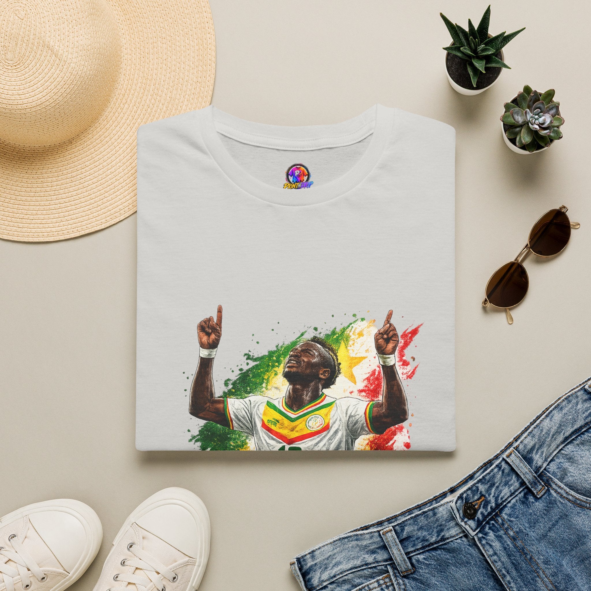 Senegal Sadio Mané Football Shirt – Tribute Soccer Tee