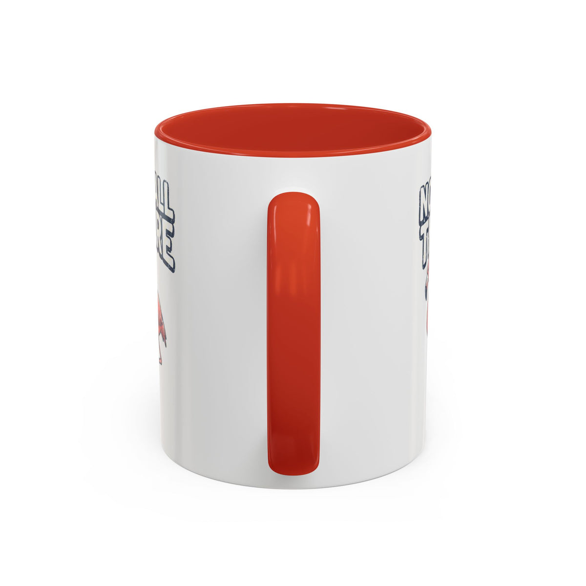 Funny And Witty "Not All There" Accent Coffee Mug (11, 15oz)