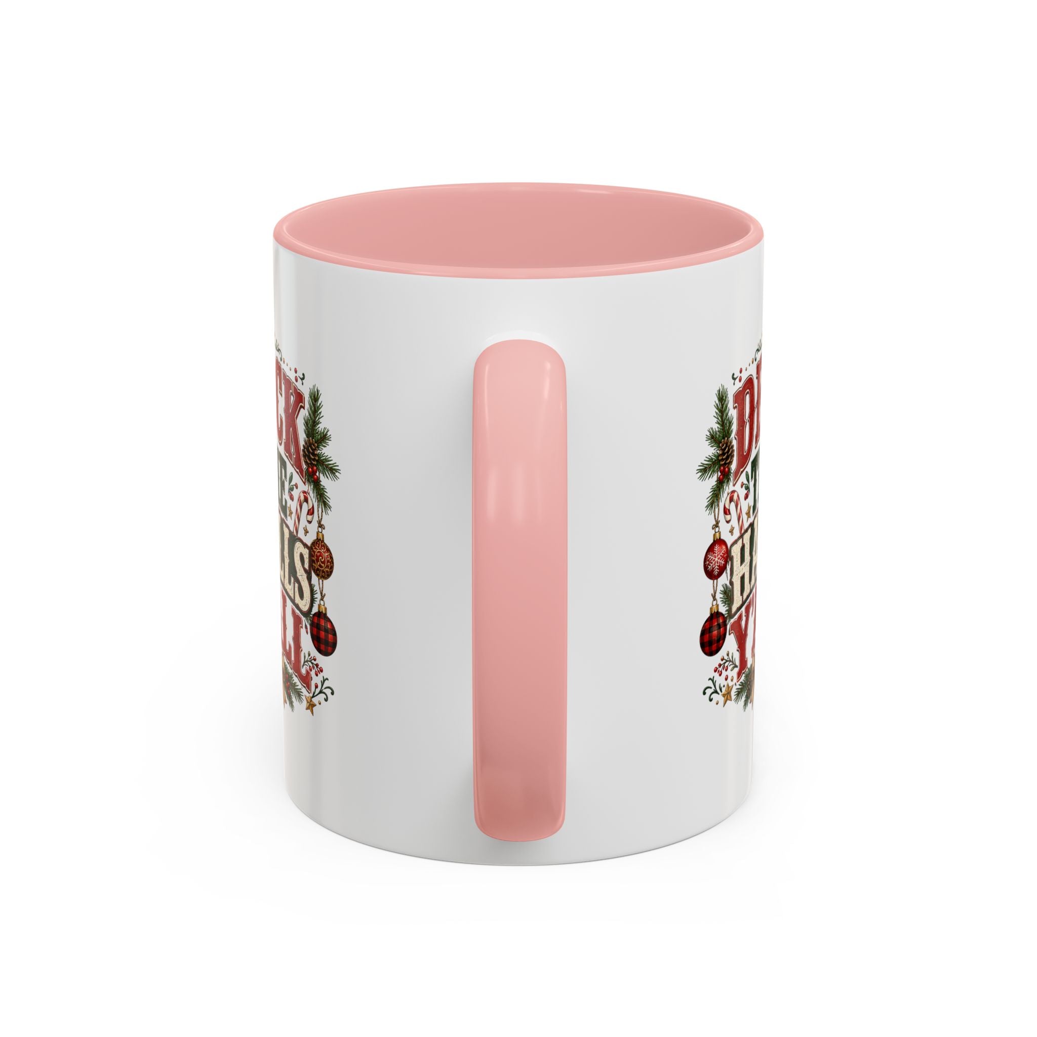 Deck the Halls Y'all Christmas Coffee Mug