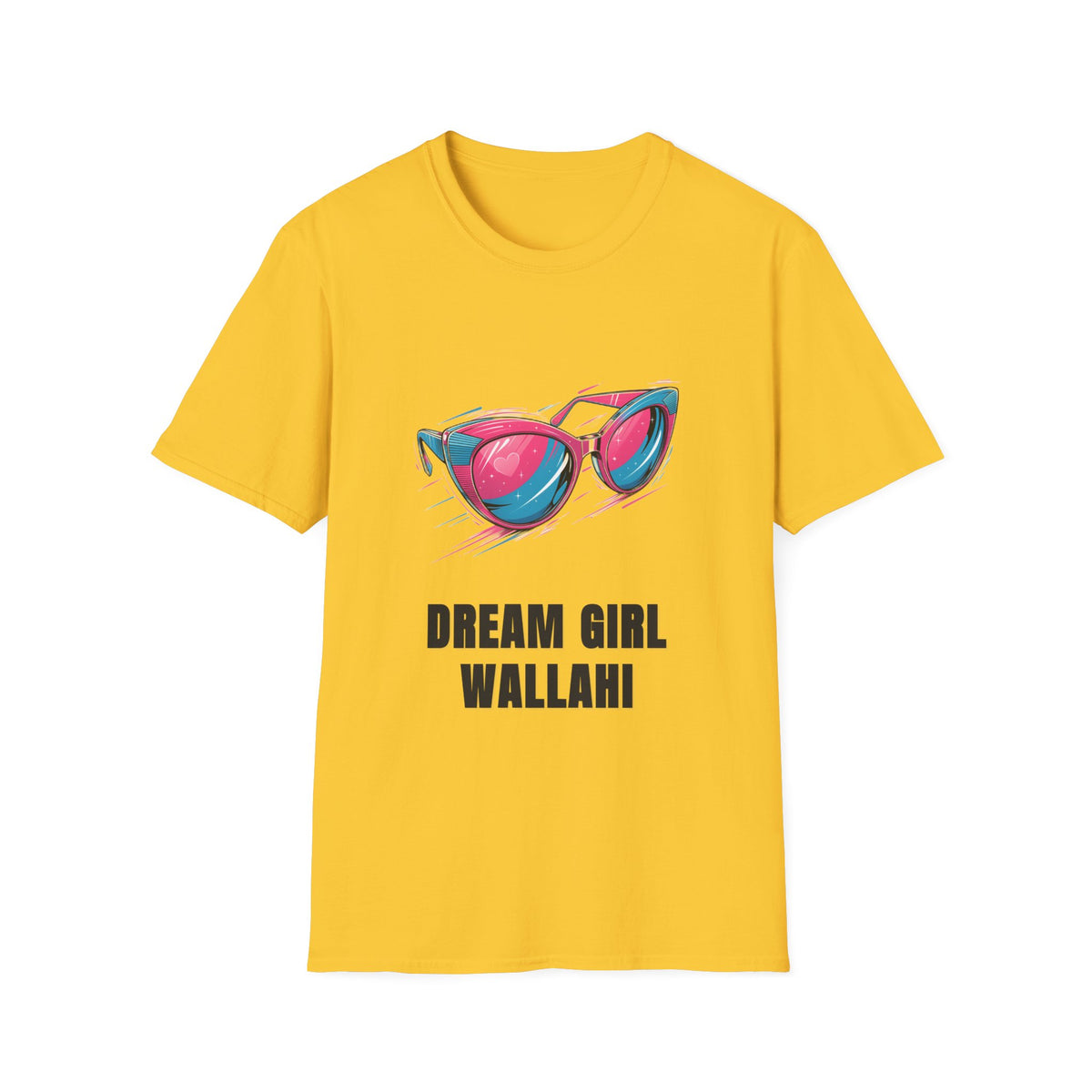 Dream Girl Wallahi T-Shirt — Retro Pink Sunglasses Graphic Tee - Trending Now - August 2026