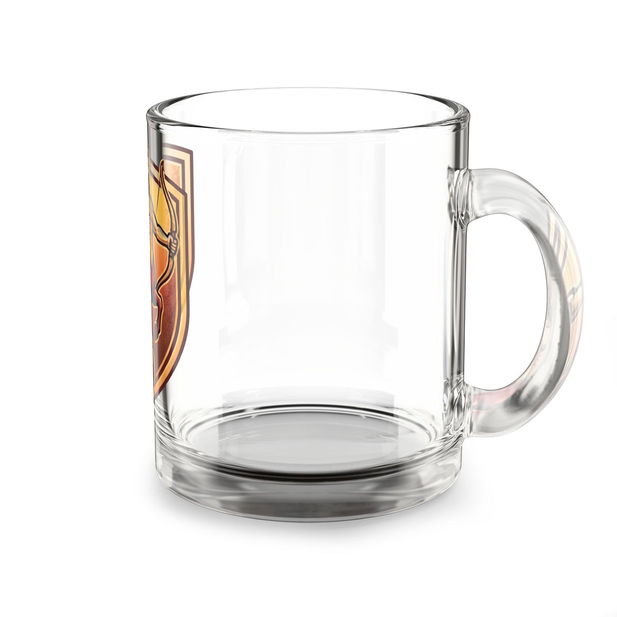 Sagittarius Centaur Glass Mug — Zodiac Archer 10oz Coffee Cup