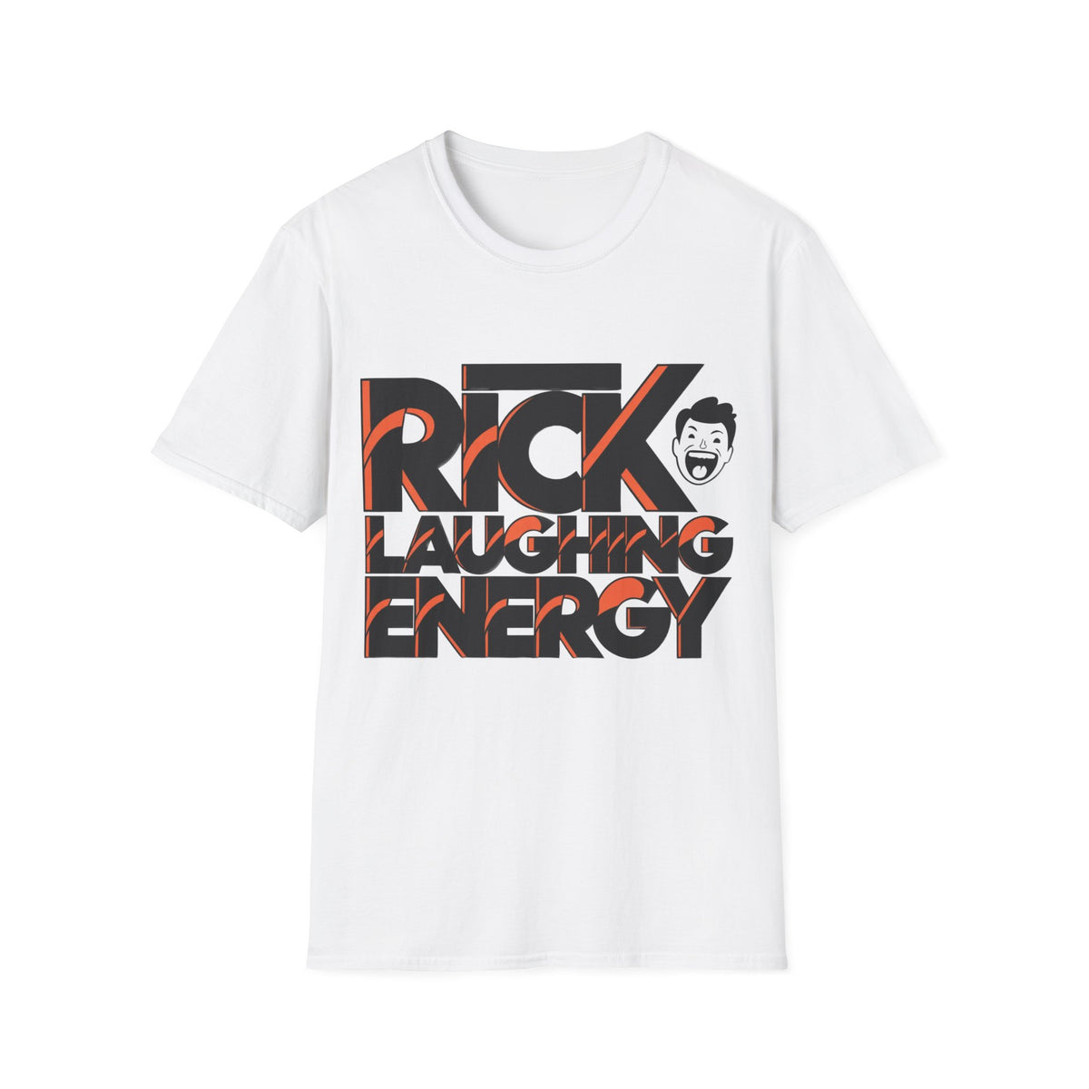 Rick Laughing Energy T-Shirt — Funny Retro Graphic Tee - Trending Now - August 2026