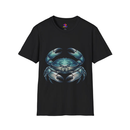 Crab Graphic T-Shirt — Coastal Sea Creature Tee