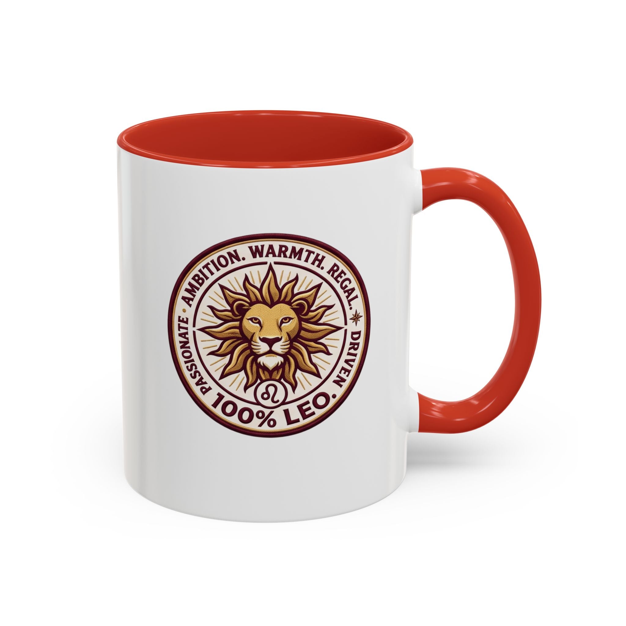 Leo Zodiac Coffee Mug — 100% Leo Lion Horoscope Gift