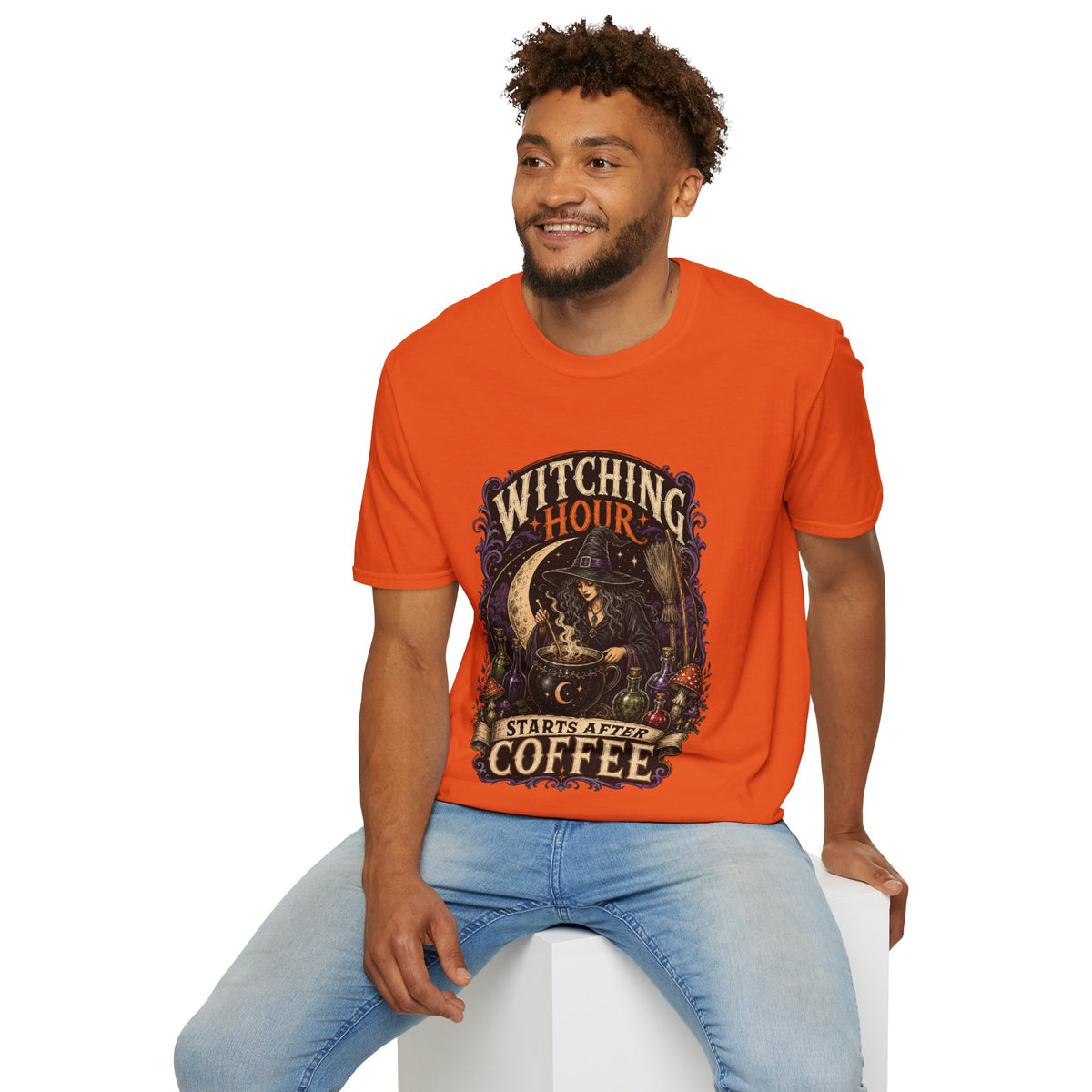 Halloween Witching Hour Softstyle T-Shirt