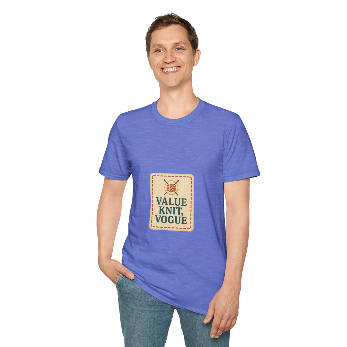 Value Knit Vogue T-Shirt — Vintage Knitting Graphic Tee - Trending Now - October 2026