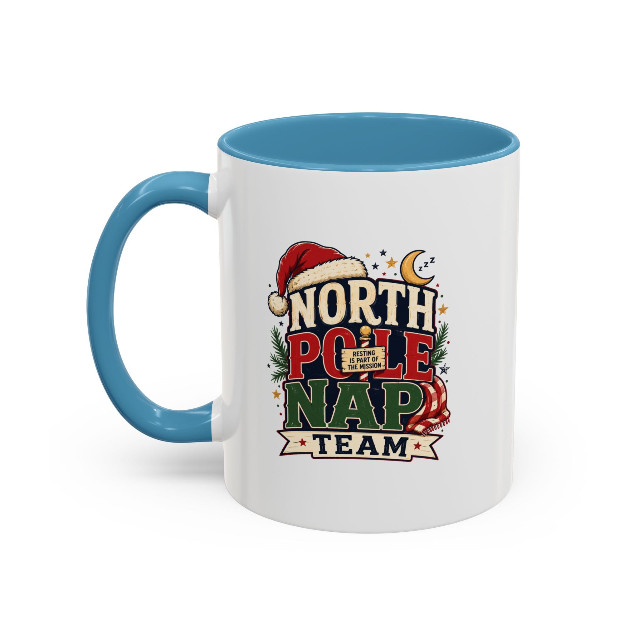 Accent Coffee Mug North Pole Nap