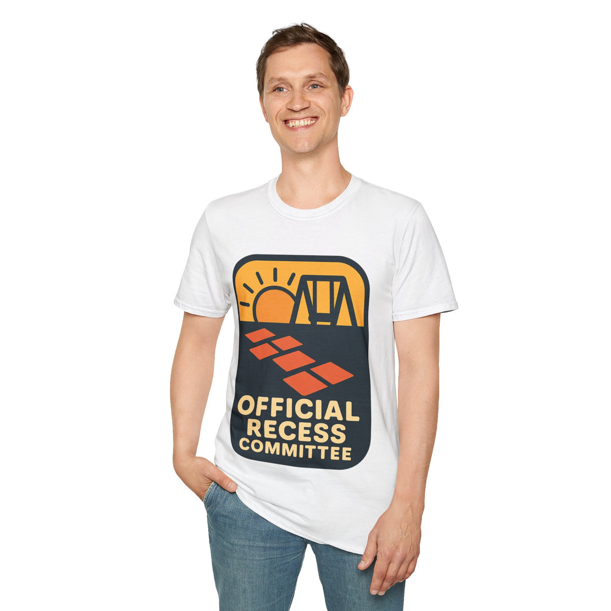 Official Recess Committee T-Shirt – Retro Sunset Camp Graphic Tee - Trending Now - August 2026