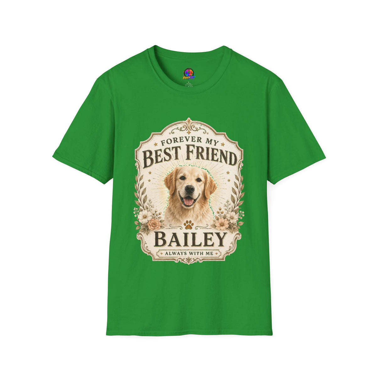 Forever My Best Friend Dog T-Shirt — Personalized Pet Tribute Tee