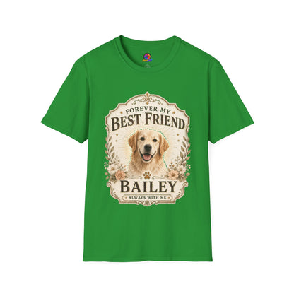 Forever My Best Friend Dog T-Shirt — Personalized Pet Tribute Tee